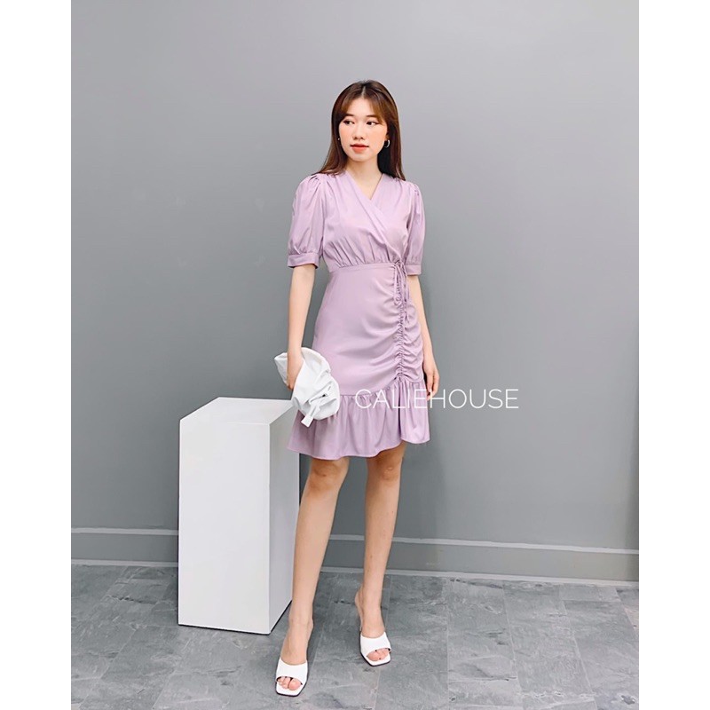 Đầm Calie House màu tím size M