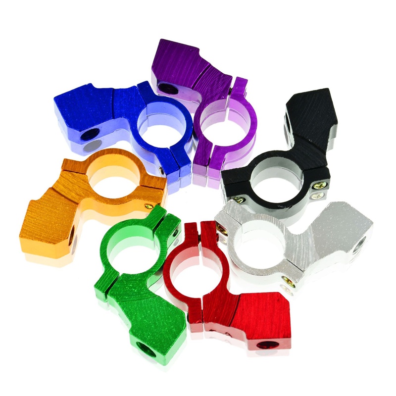 1 cặp giá đỡ cố định gương chiếu hậu 21-25mm gắn tay cầm xe đạp/ xe máy