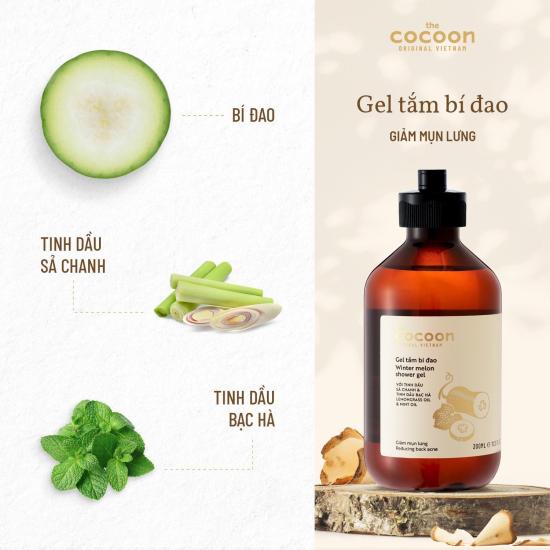 Gel tắm bí đao Cocoon 300ml