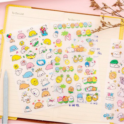 Sticker thú cưng mini cực xinh xắn (ST19)