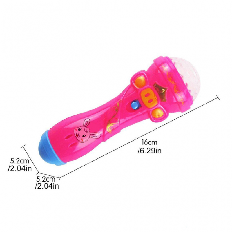 Đồ chơi micro có đèn led đáng yêu cho bé thiết kế độc đáo