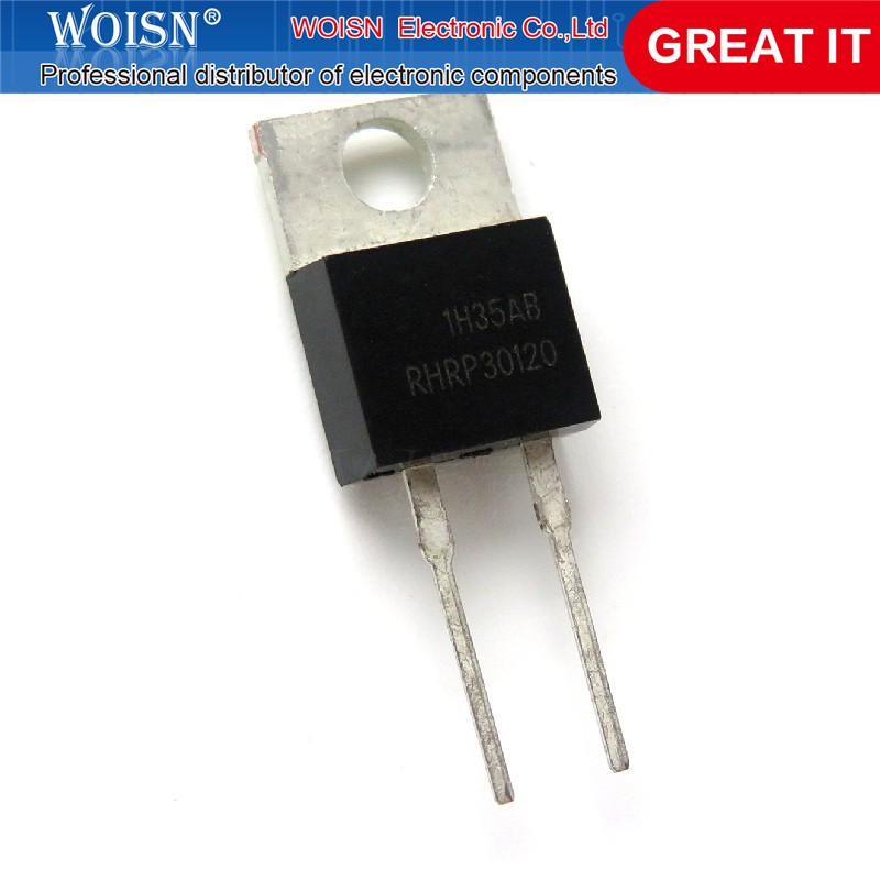 5pcs Ic Rhrp30120 Rhr30120 30a 1200v Hyperfast Diode To-220-2