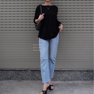 [KAYSTUDIO] ÁO ĐEN TMAX TAY DÀI