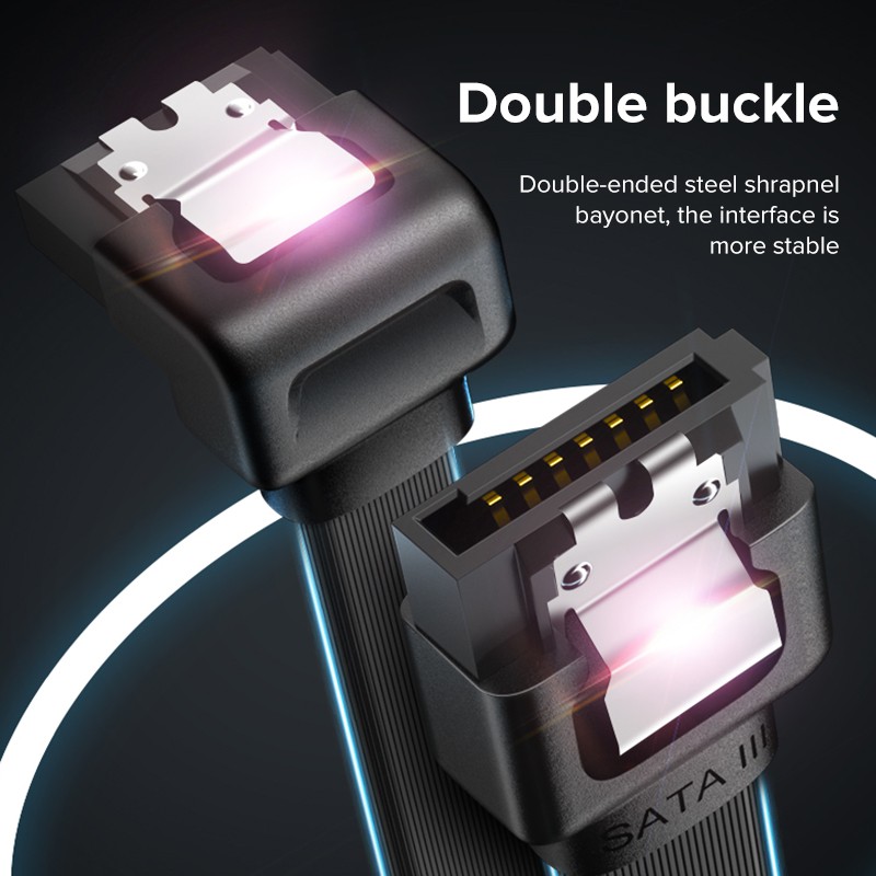 llano 6Gbps SATA Cable 3.0 Hard Disk Drive SSD HDD SATA 3.0 Sata for Sata Cord