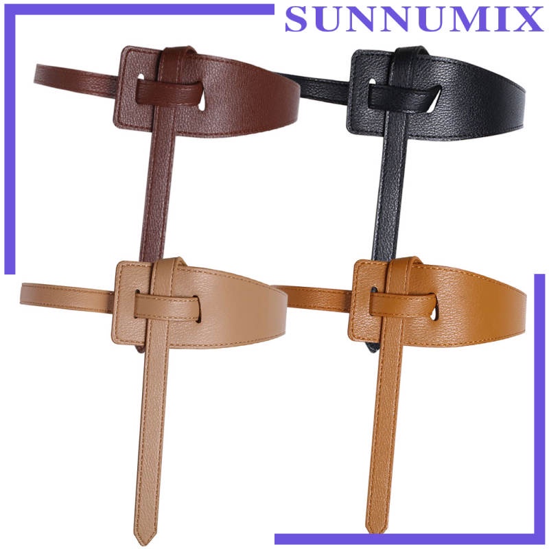 Thắt lưng da bò không khóa thời trang cho nữ