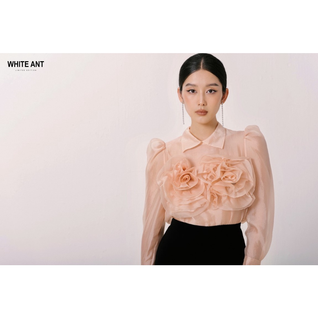 Quần Suông Hack Dáng Nữ White Ant Hàng Thiết Kế Cao Cấp, Chất Liệu Nhập Khẩu MILCAH WIDE LEG TROUSERS