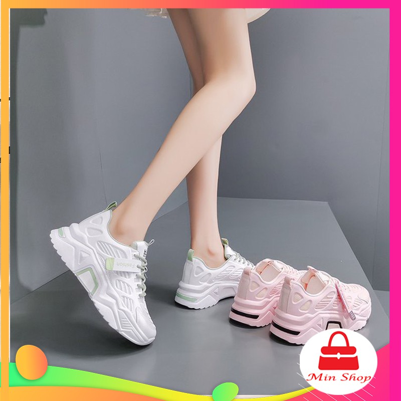 GIÀY ULZZANG NỮ ĐỘN ĐẾ 5 CM DÁNG THỂ THAO SIÊU ĐẸP G 55