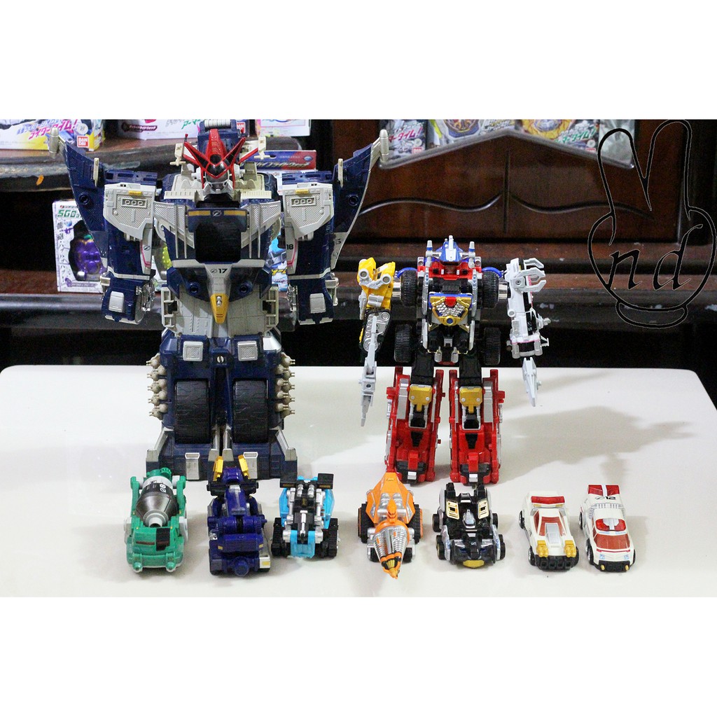 Mô hình DX Daibouken - ss Boukenger các loại