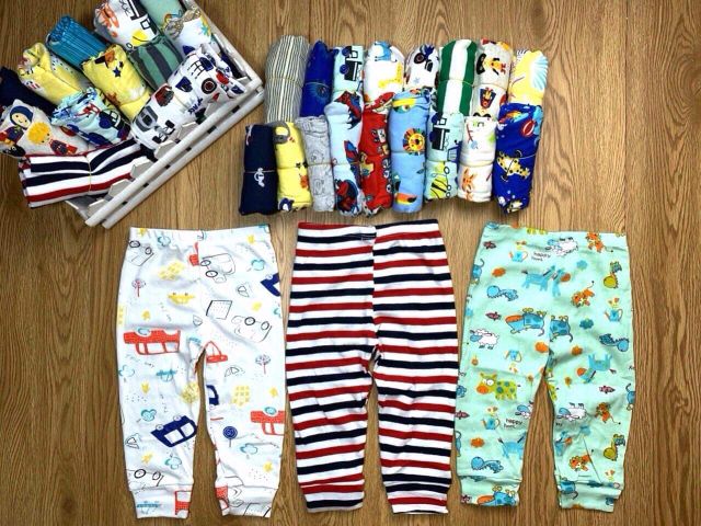 Chào sỉ.lẻ quâng dài bé trai.bé gái sz 2-6.sỉ 1x .lẻ 25k/cái.lấy chục 190k/chục.trời lạnh rồi các mẹ mua quần dài cho bé