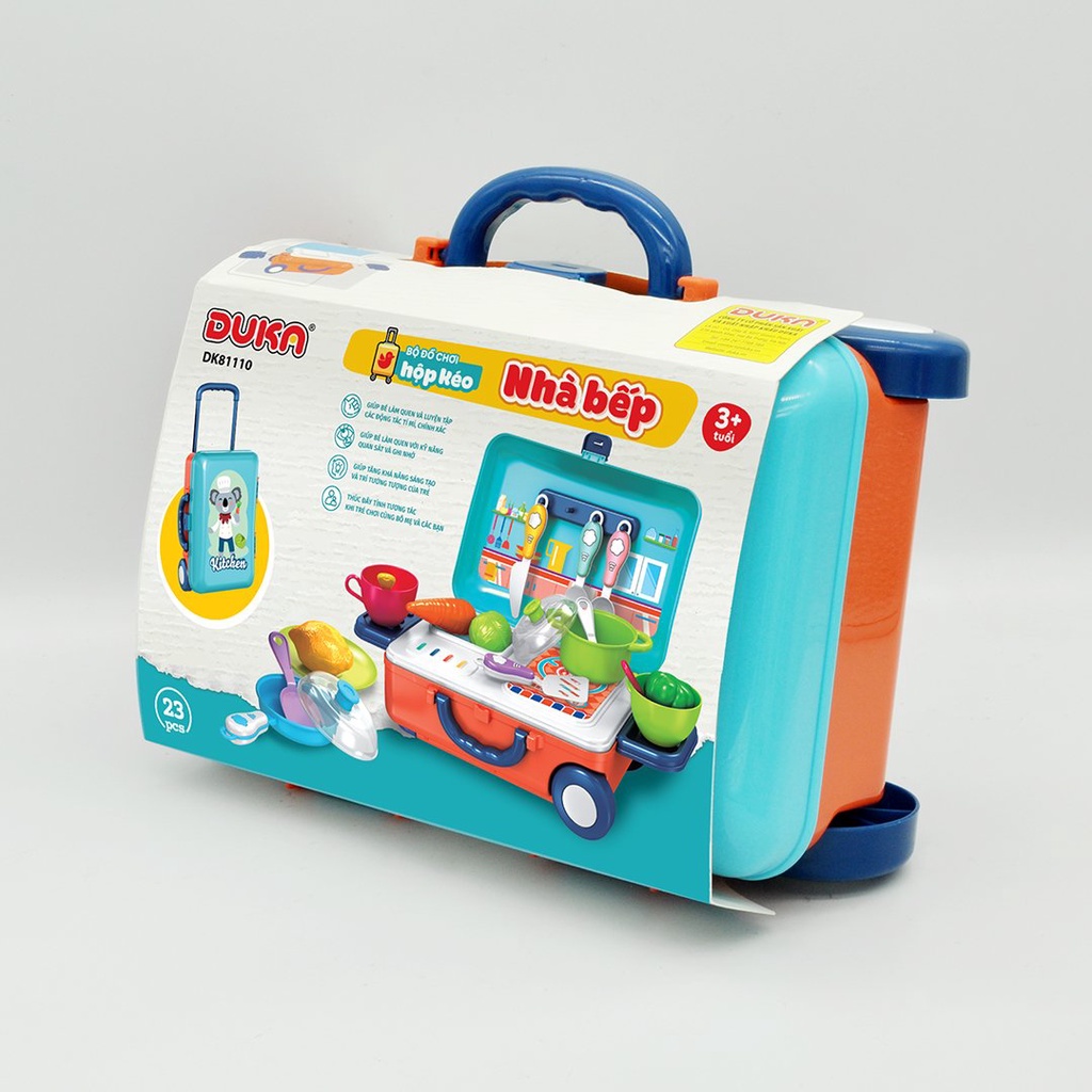Đồ Chơi DuKa : Bộ Đồ Chơi Hộp Kéo - Bác Sĩ  + Nhà Bếp + Thợ Thủ Công  + Trang Điểm ( Phân Loại Tùy Chọn)
