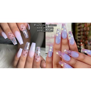 bướm ẩn gel trang trí móng tay