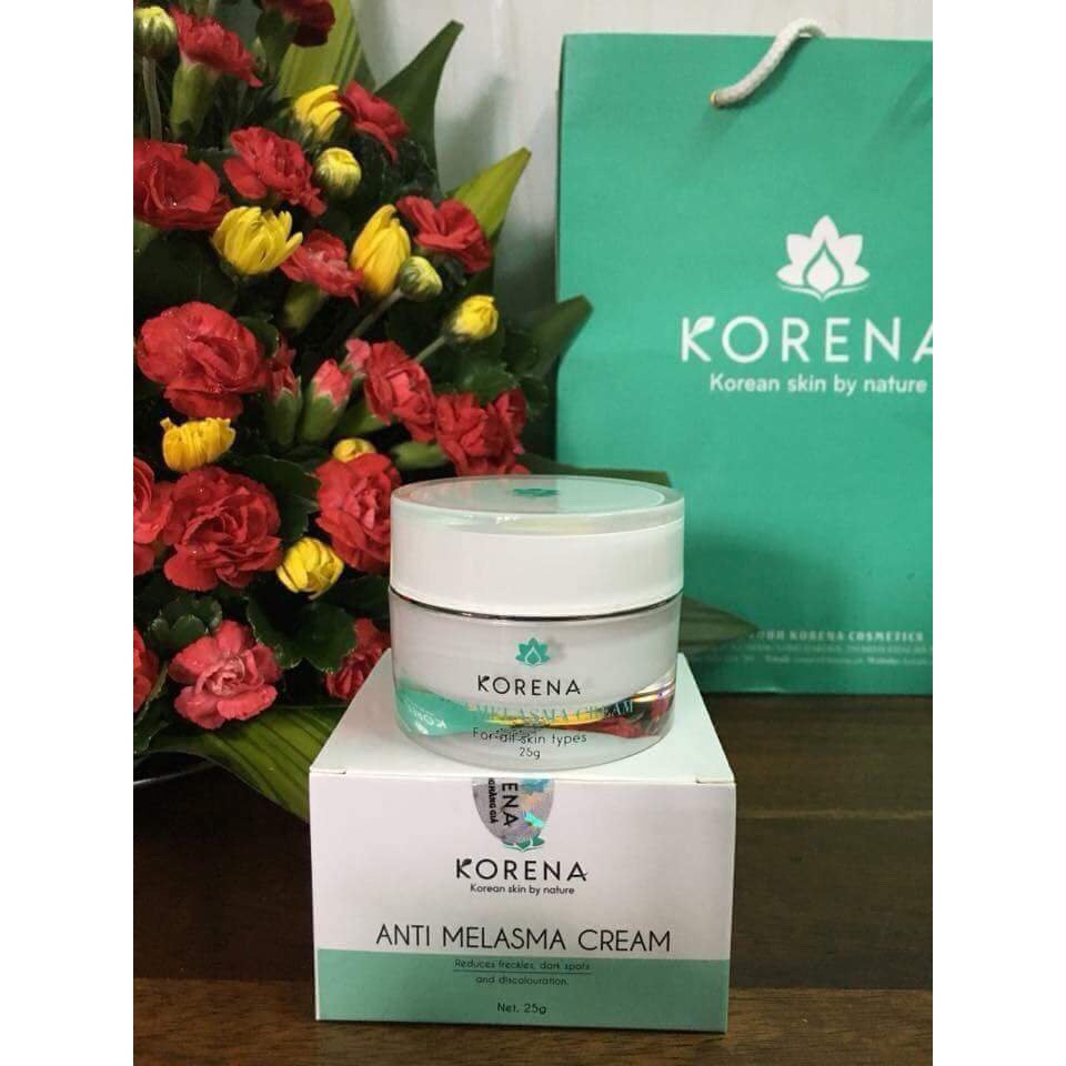 Kem Đặc Trị Nám- Anti Melasma Cream -Dược Mỹ Phẩm KORENA [Chính Hãng]