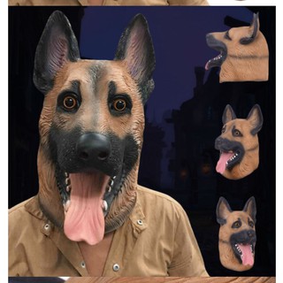 MẶT NẠ CHÓ HÓA TRANG CAO CẤP HALLOWEEN  shopgiarebatngo