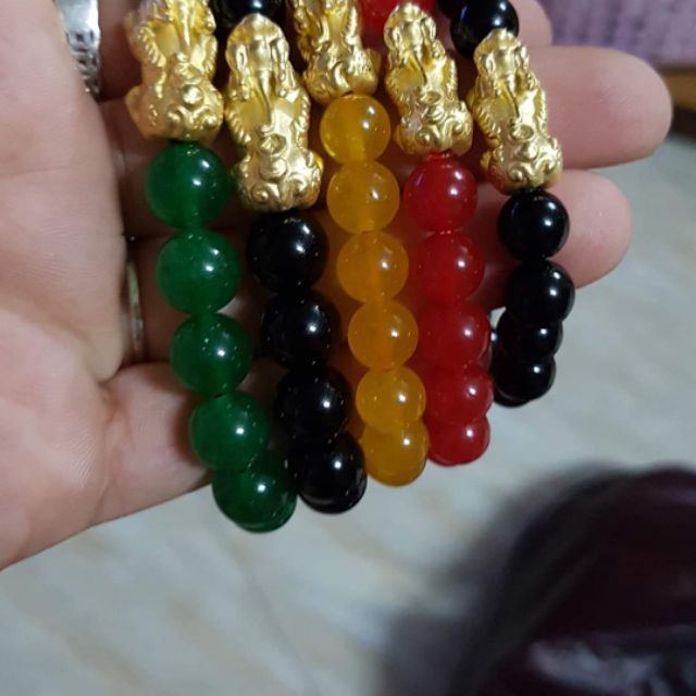 VÒNG PHONG THỦY MIX TỲ HƯU MAY MẮN TÀI LỘC