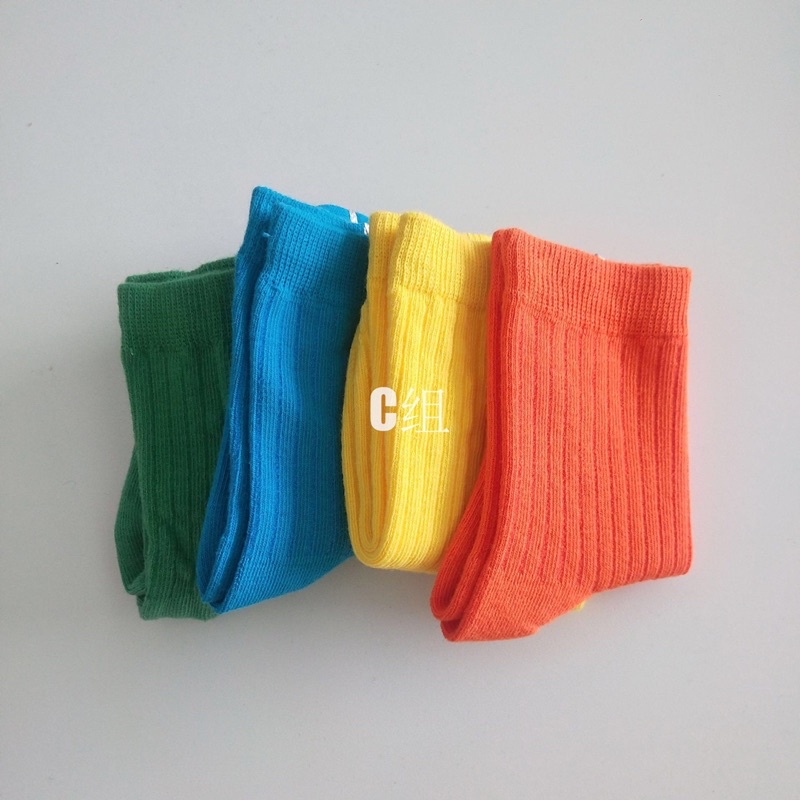 🤩 TẤT HÀN CỔ CAO CHẤT COTTON CHO BÉ (SET 4 ĐÔI)