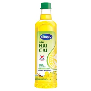 Dầu ăn Simply chai 1L