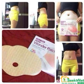 miếng dán tan mỡ bụng mymi