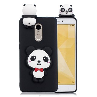 Ốp lưng silicon họa tiết hoạt hình cho Xiaomi Redmi Note 4 5 5Plus
