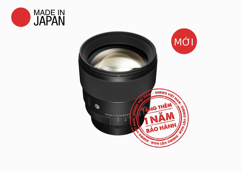 Ống kính Sigma 85mm F1.4 DG DN Art for Sony E-Mount Fullframe - Chính hãng