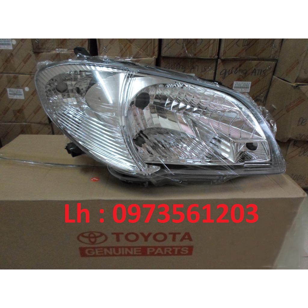 Đèn pha Altis 2002-2003-2004-2005-2006 -tặng vòng xoay hương hoa