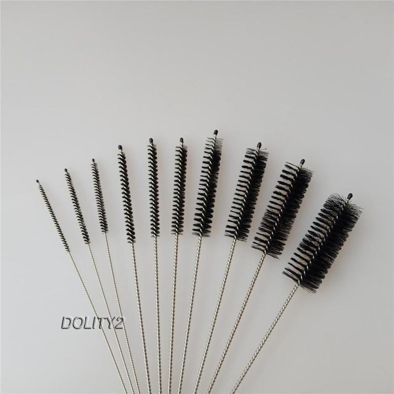 [Dolity2] Set 10 Bàn Chải Sợi Dây 20cm Làm Sạch Ống Hút, Ống Nối