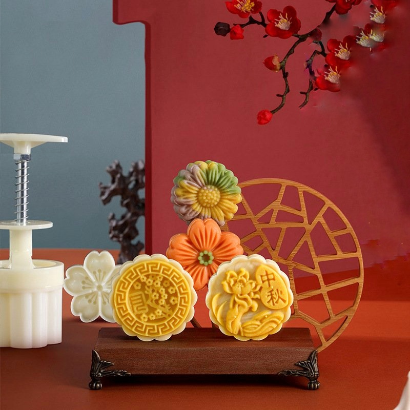 Khuôn làm bánh trung thu nhiều hình, nhiều kích cỡ 50g, 63g, 75g, 85g,100g