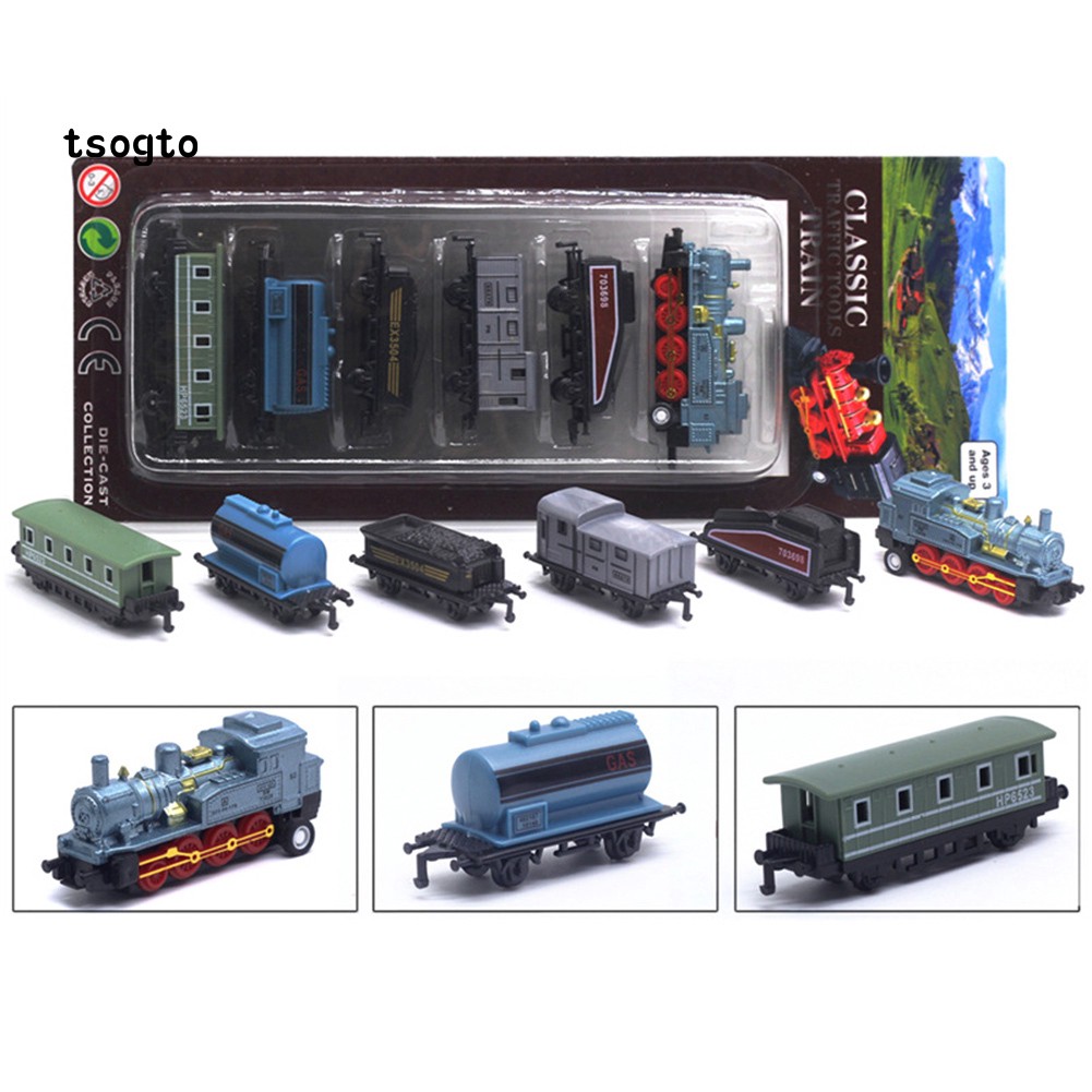 Mô Hình Xe Lửa Đồ Chơi 6 Trong 1