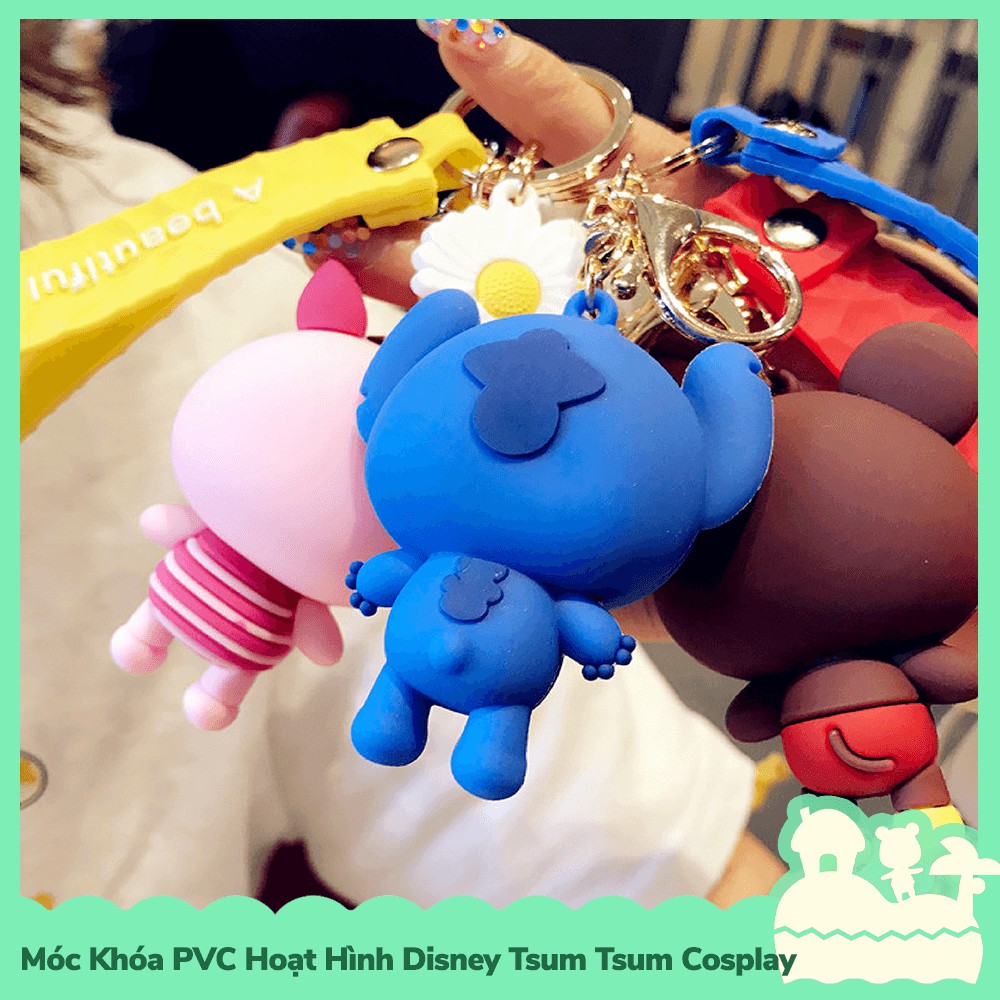 [Sẵn VN] Móc Khóa PVC Nhân Vật Hoạt Hình Disney Tsum Tsum Cosplay