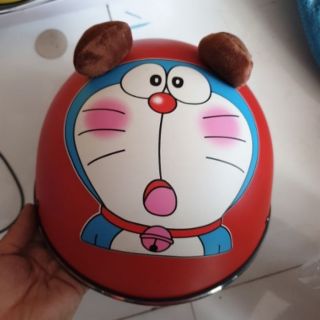 Nón bảo hiểm pikachu đoremon dễ thương