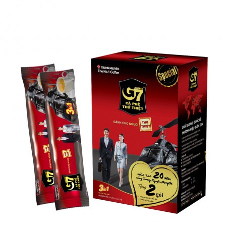 Cà Phê Hòa Tan G7 3 In 1 Hộp 18