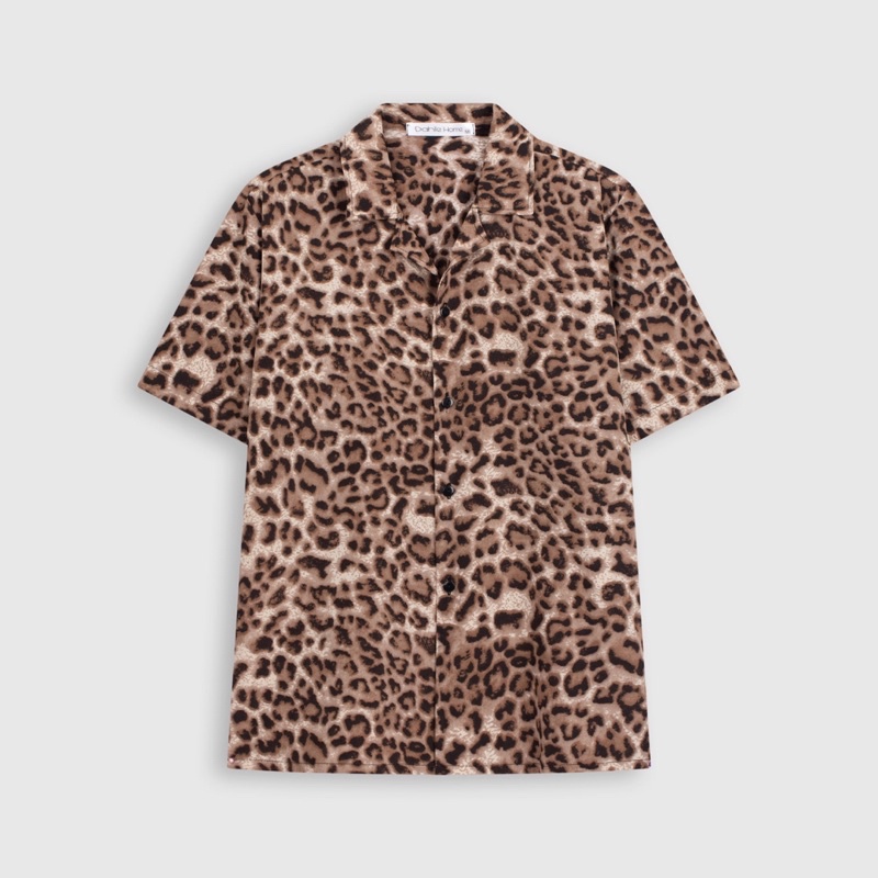 SƠ MI NAM CỘC TAY DA BÁO DH4