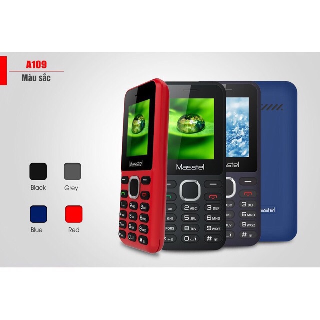 Điện thoại masstel buk 2 sim