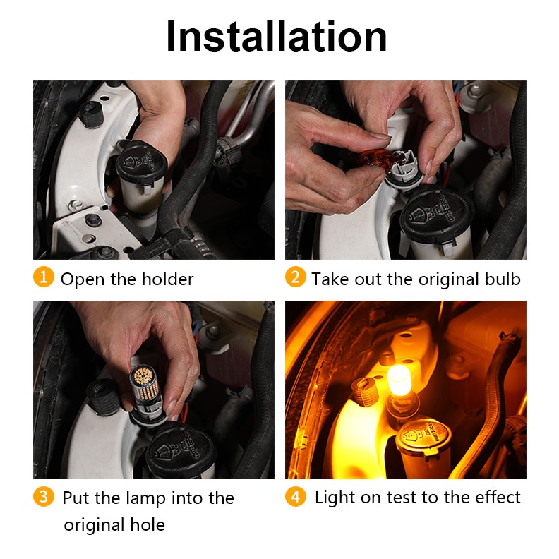 1 Đèn LED Tín Hiệu Xi Nhan T10 W5W T15 W16W T20 7440 7443 1156 1157 Py21W P21W Ba15S Bau15S