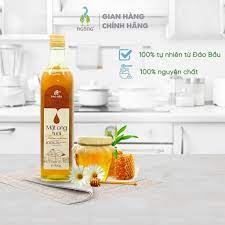 Mật ong tươi không qua xử lý Đảo Bầu Ngỗng 500ml 700gr