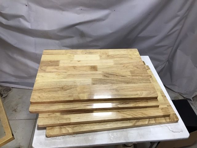 Mặt bàn gỗ cao su 40x60