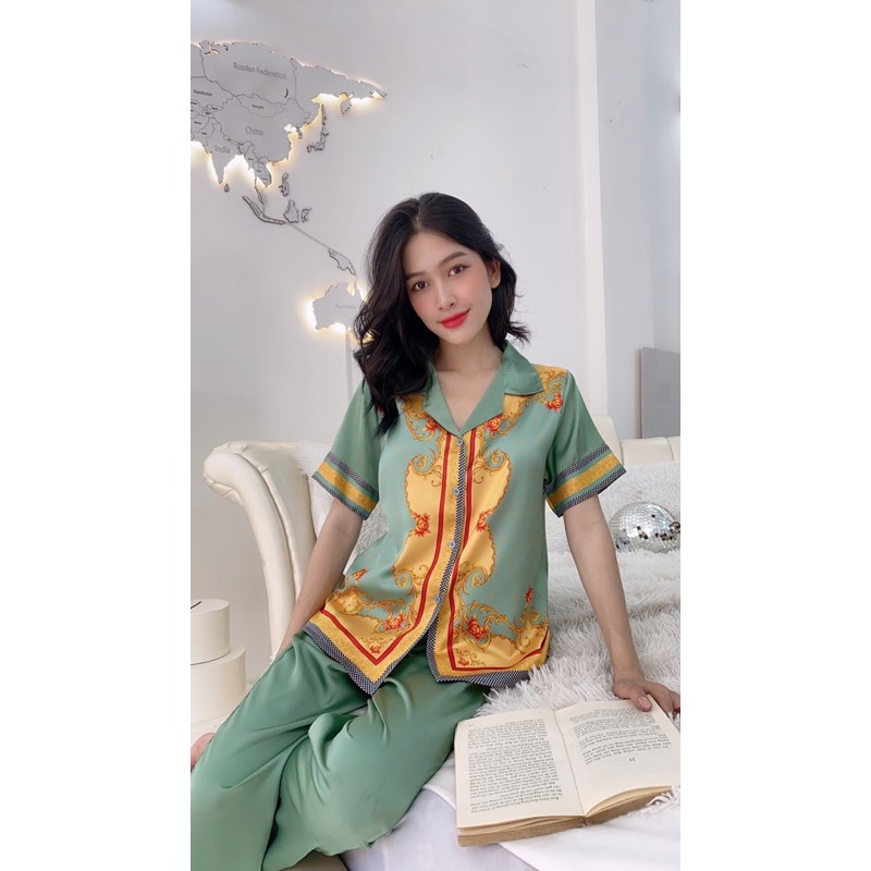 Bộ lụa SATIN  phối thiết kế | BigBuy360 - bigbuy360.vn