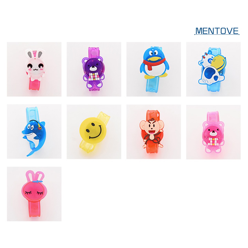 1 Vòng Tay Đèn LED Hoạt Hình Angry Birds Doraemon Cho Bé