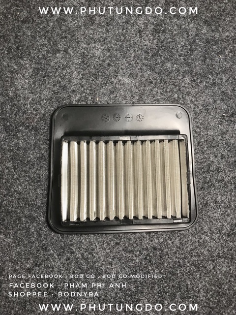 Lọc gió thép Exciter , Winner 150 Bossco racing