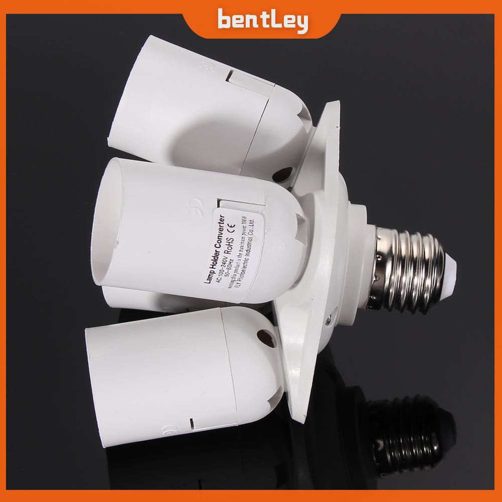 [IN STOCK/BEN] 3/4 in1E27 Base Socket Splitter Light Lamp Bulb Adapter Holder for Softbox