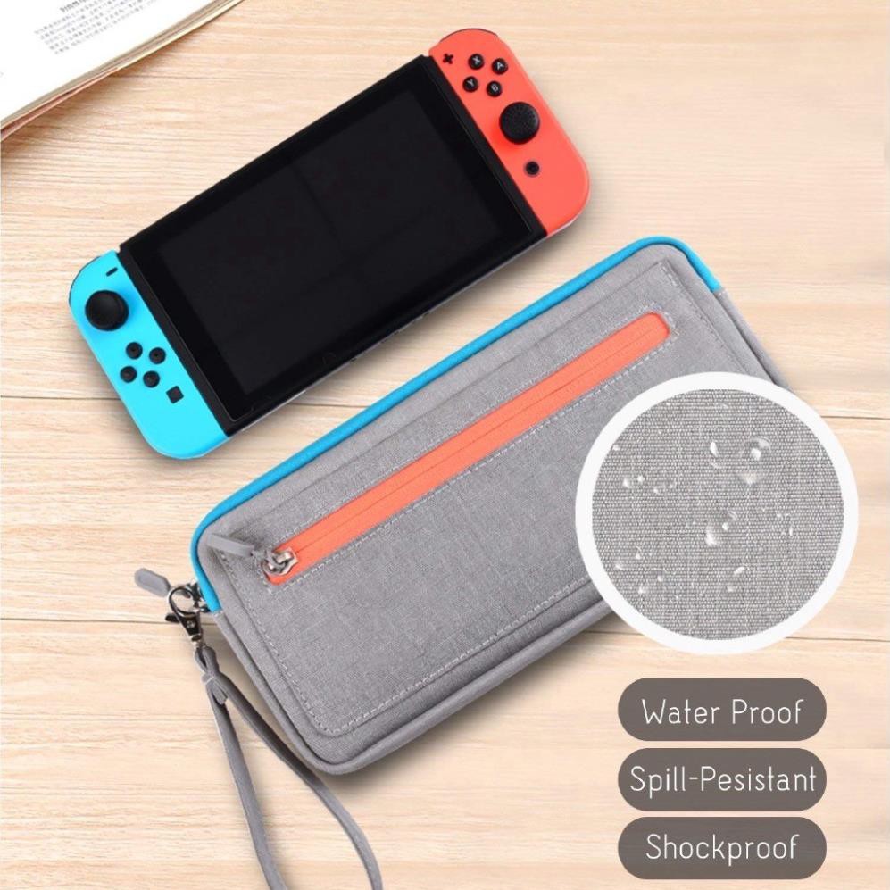 Túi Đựng Máy Chơi Game Nintendo Switch WiWU Switch Soft Case Màu Xám