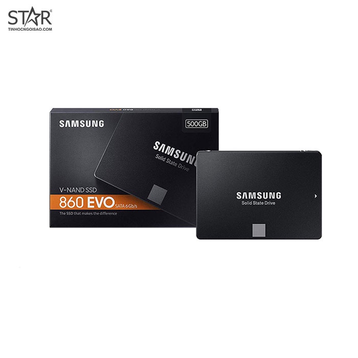 Ổ cứng SSD 500G Samsung 860 EVO Sata III 6Gb/s MLC Like New BH 31 Tháng