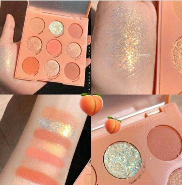 Bảng phấn mắt Colourpop 9 ô Main Squeeze,Baby Peach, Orange,Going coconut,Ornate,Grandeur,Baroque,Wild Child,Lucky penny