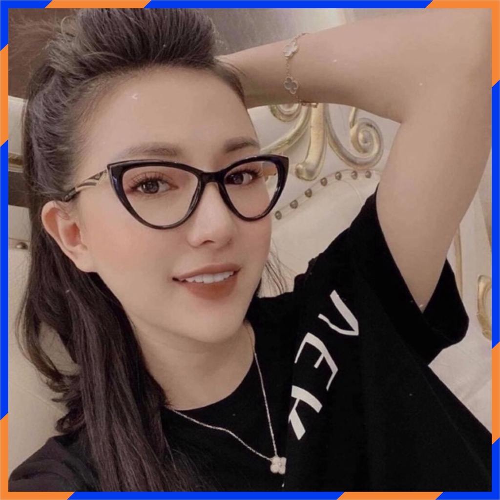 Kính mắt mèo Dior thời trang cao cấp gọng nhựa