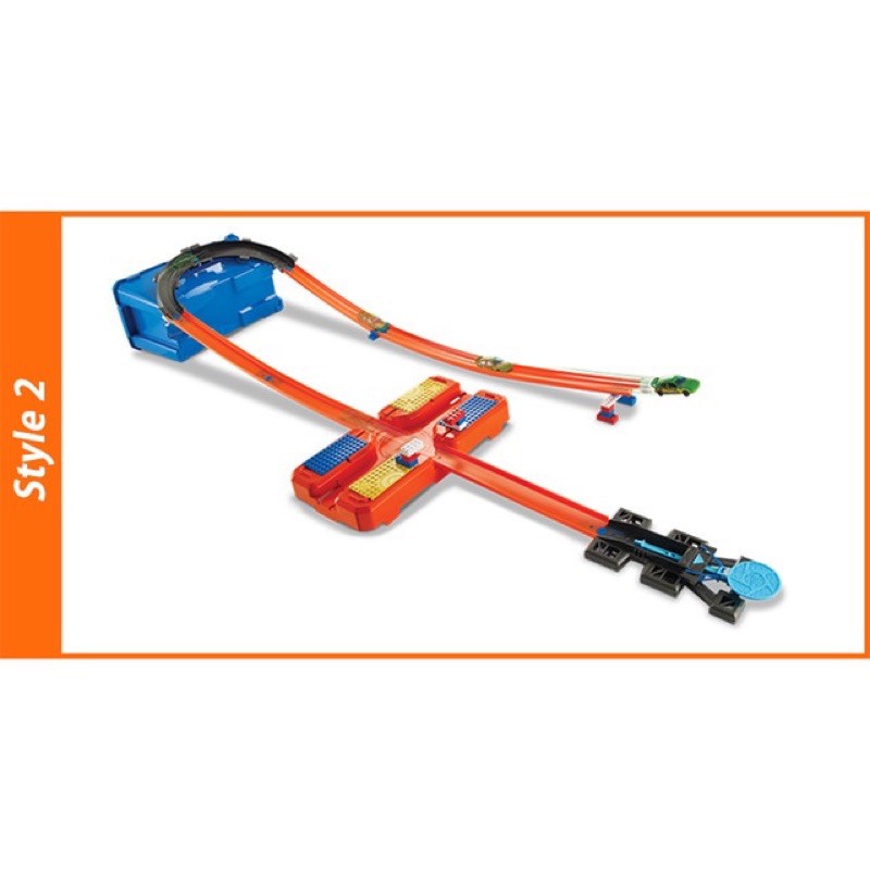 Bộ đường ray đua Hot Wheels Track Builder System Set đa năng DWW95.