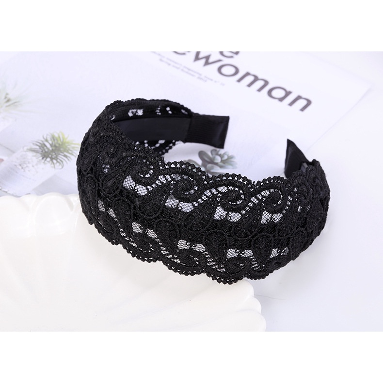 Bờm cài tóc nữ bản to phong cách hàn quốc