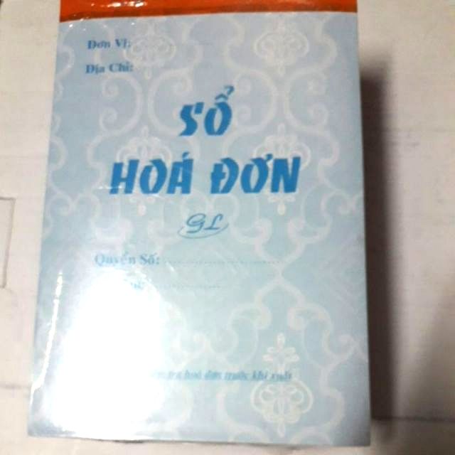 Hoá đơn in  2 liên/50 đôi