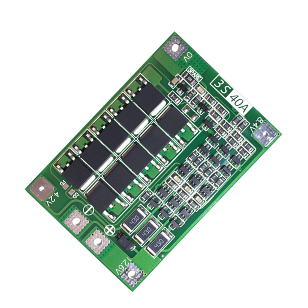 Bảng Mạch Sạc Pin Lithium 3S 40A 18650 BMS