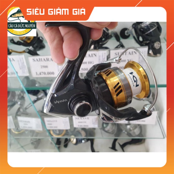 [Combo] [HÀNG CÔNG TY] Máy câu cá chính hãng SHIMANO SAHARA tùy chọn size 2500 3000 4000 5000 -ĐỒ CÂU ĐINH THẮNG [Giá rẻ