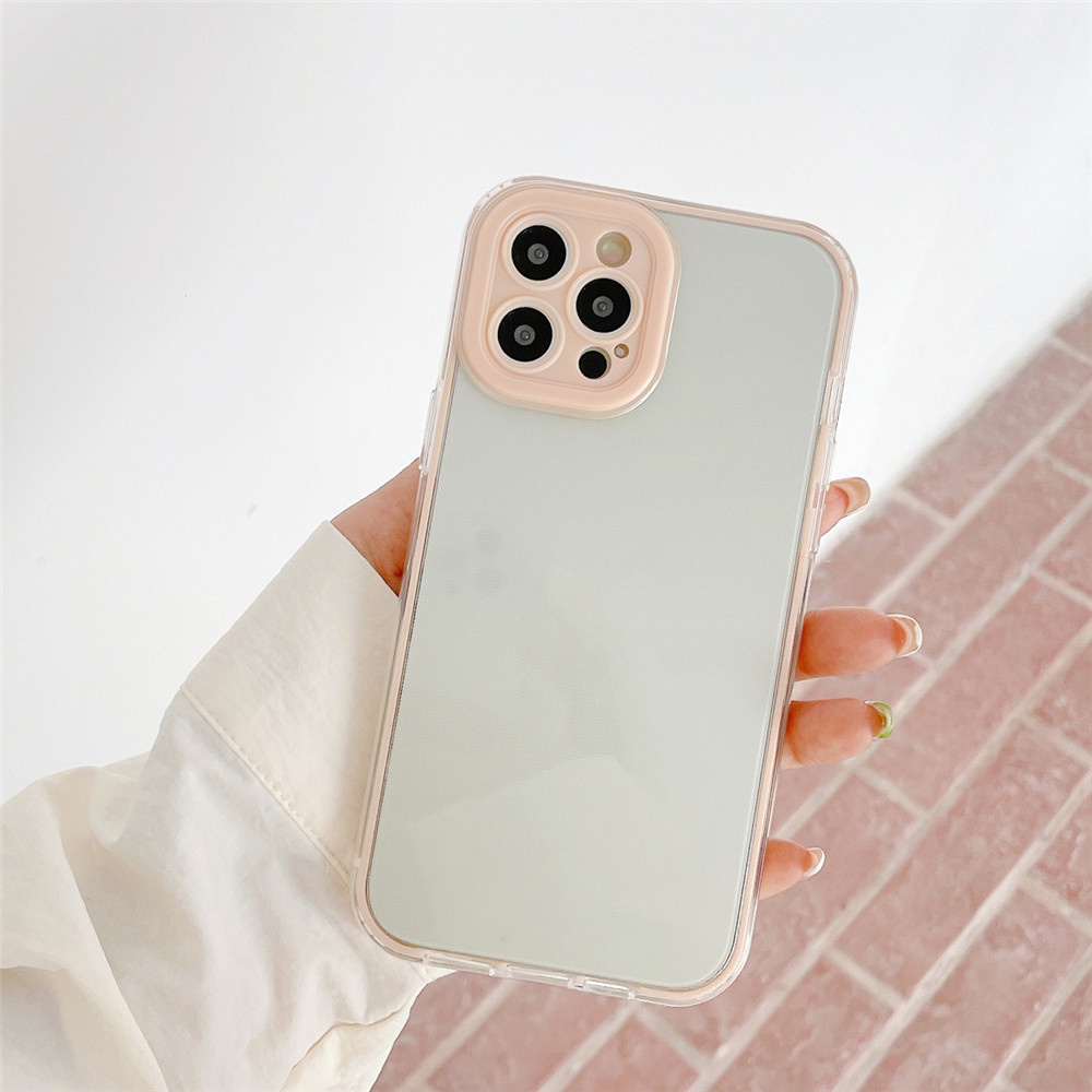 Ốp lưng chống sốc màu sắc ngọt ngào cho Iphone 11 / 7 / 8 / 6 / 6s Plus / X / Xr / Xs Max / 11pro Max/13 Pro Max