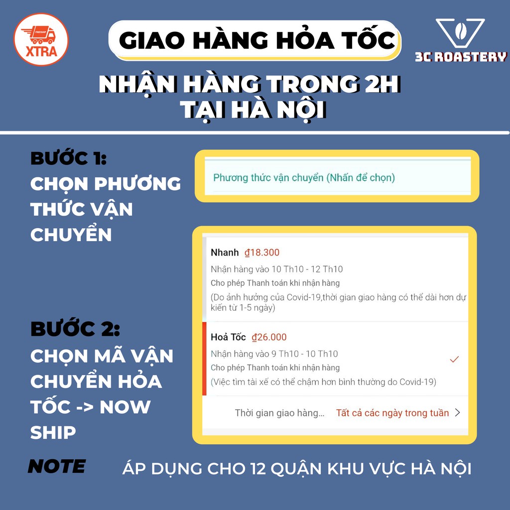 Cà phê Arabica 3C ROASTERY mã DỊU ÊM nguyên chất pha máy espresso cafe hạt Brazil & Lạc Dương